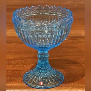 littala Marimekko Mariskooli bowl Light Blue Art Glass Finland